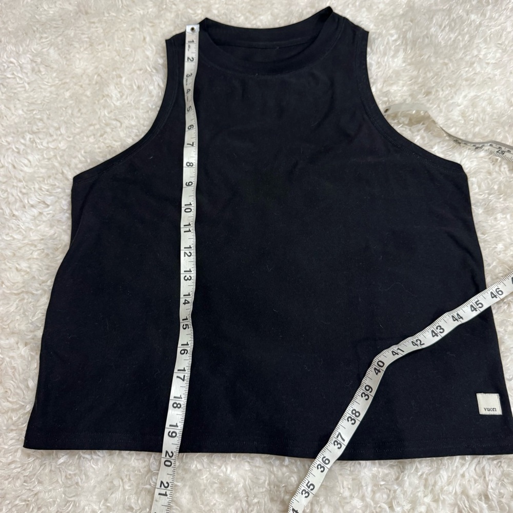 Vuori Energy Top Tank Black Women’s Soft Sleeveless Workout VM123 - Picture 6 of 7